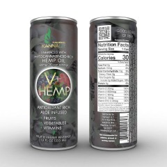 v-hemp_12oz-can with QR code