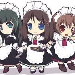 maid cafe anime 