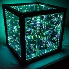 The Trans-Dimensional HyperCube is a Versatile Decor Piece