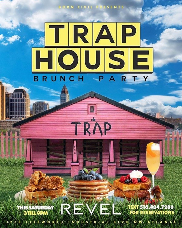 TRAP HOUSE ROOFTOP BRUNCH PARTY