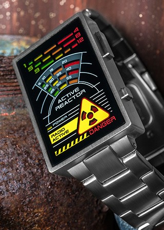 Radioactive LED Watch