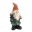 _LIGHT-UP LANTERN GARDEN GNOME image