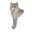 _GRAY WOLF WALL HOOK image