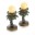 _COCONUT TREE CANDLEHOLDERS image