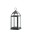 _LARGE RUSTIC SILVER CONTEMPORARY LANTERN image