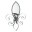 _FLEUR-DE-LIS MIRRORED WALL SCONCE image