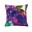 _PURPLE IMPRESSIONIST THROW PILLOW image
