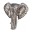 _SENSATIONAL ELEPHANT BUST PLAQUE image