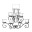 _SCROLLWORK CANDLE STAND WITH VASE image