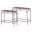 _UMBER WICKER NESTING HALL TABLES image