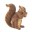 _NIBBLING SQUIRREL GARDEN STATUE image