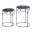 _UMBER WICKER ROUND NESTING TABLES image