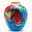 _FLORAL FANTASIA ART GLASS VASE image