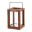_RUSTIC GARDEN WOODEN LANTERN image
