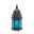 _BLUE GLASS MOROCCAN LANTERN image